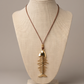 Collar Boho Dije Pez brillante
