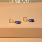 Lapislázuli gota & base cuadrada