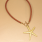 Omega de Cuero & Estrella de Mar Maxi