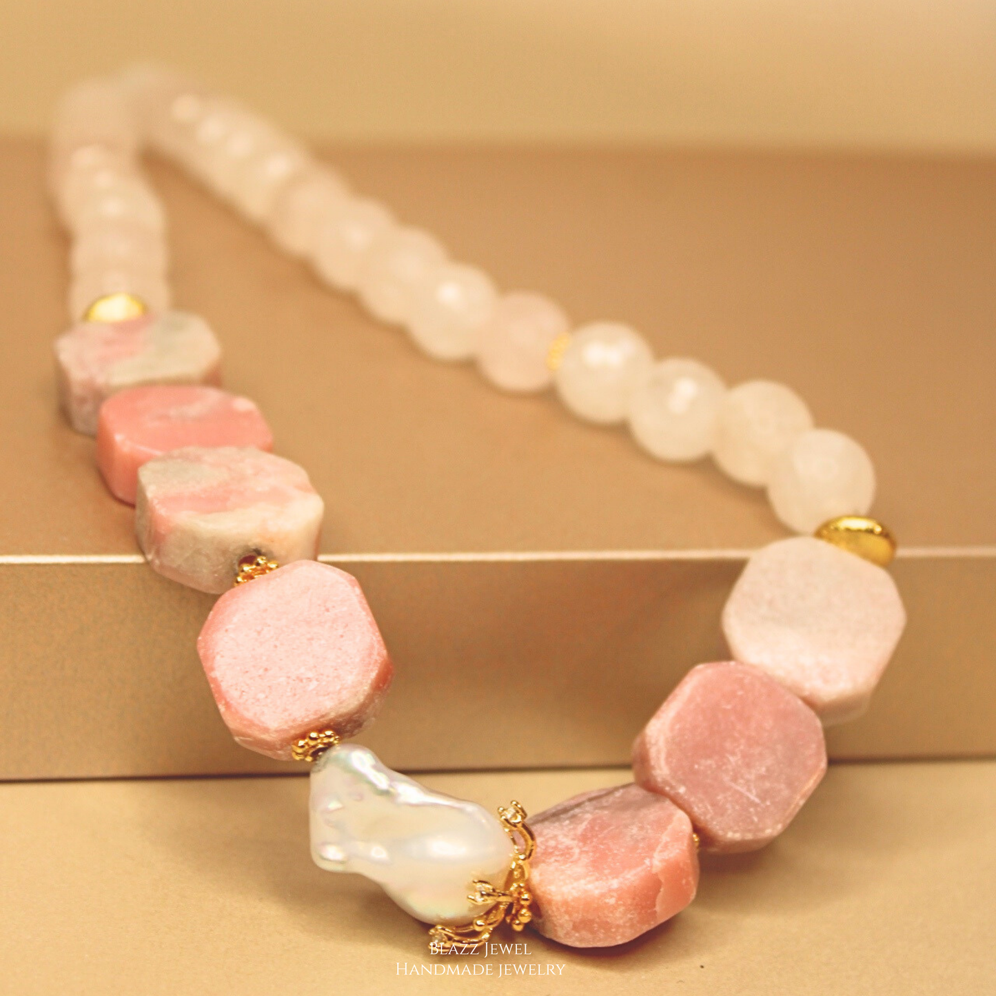 Ópalo Rosado, Cuarzo Rosa & Perla Barroca