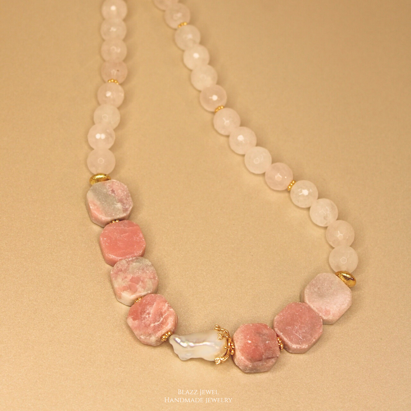 Ópalo Rosado, Cuarzo Rosa & Perla Barroca