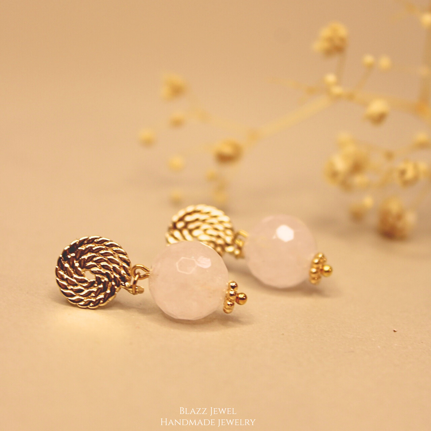 Cuarzo Rosa & Base de espiral