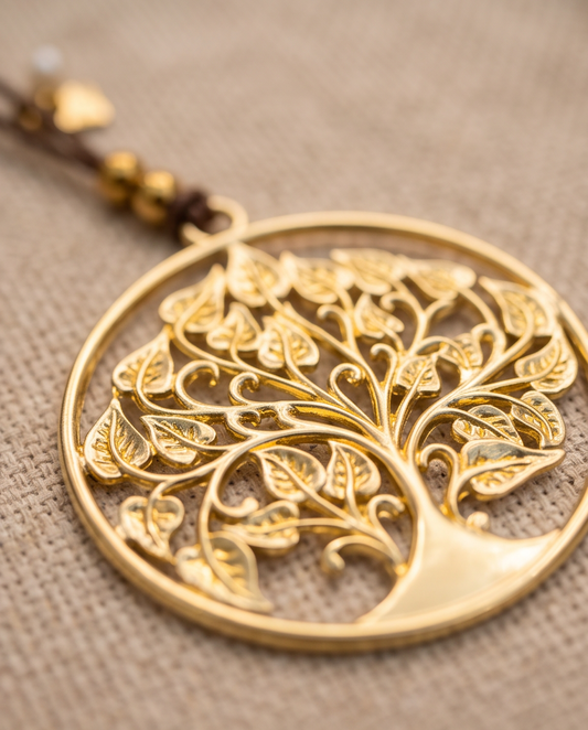 Collar Boho Dije Árbol de la Vida