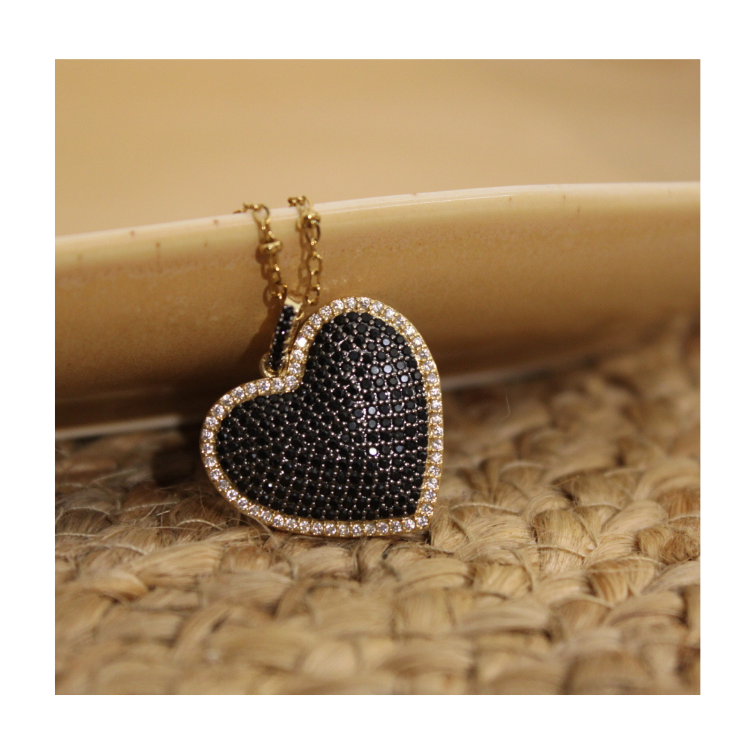 Corazón Negro Micropave Zirc