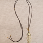 Collar Boho Dije Pez brillante