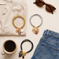 Pulsera de Cuero Trenzado Mix & Match con Charms de Piedras Naturales