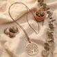 Collar Boho Dije Árbol de la Vida y Zirconias