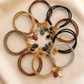 Pulsera de Cuero Trenzado Mix & Match con Charms de Piedras Naturales