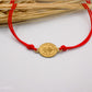 Pulsera Hilo rojo con San Benito