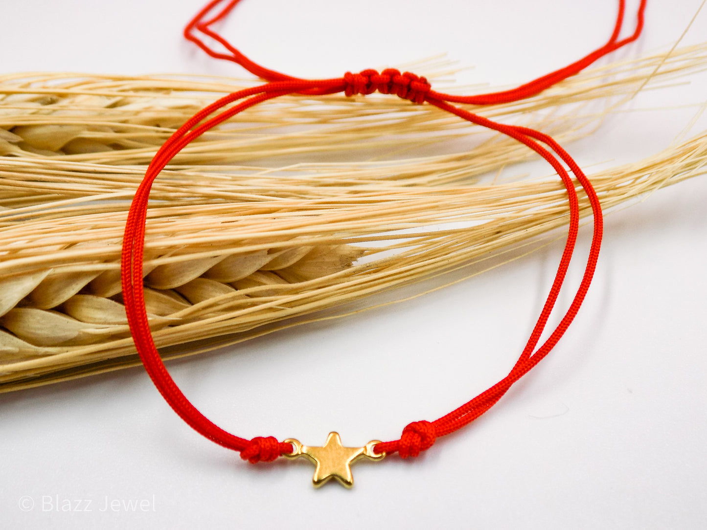 Pulsera ajustable estrella/corazon