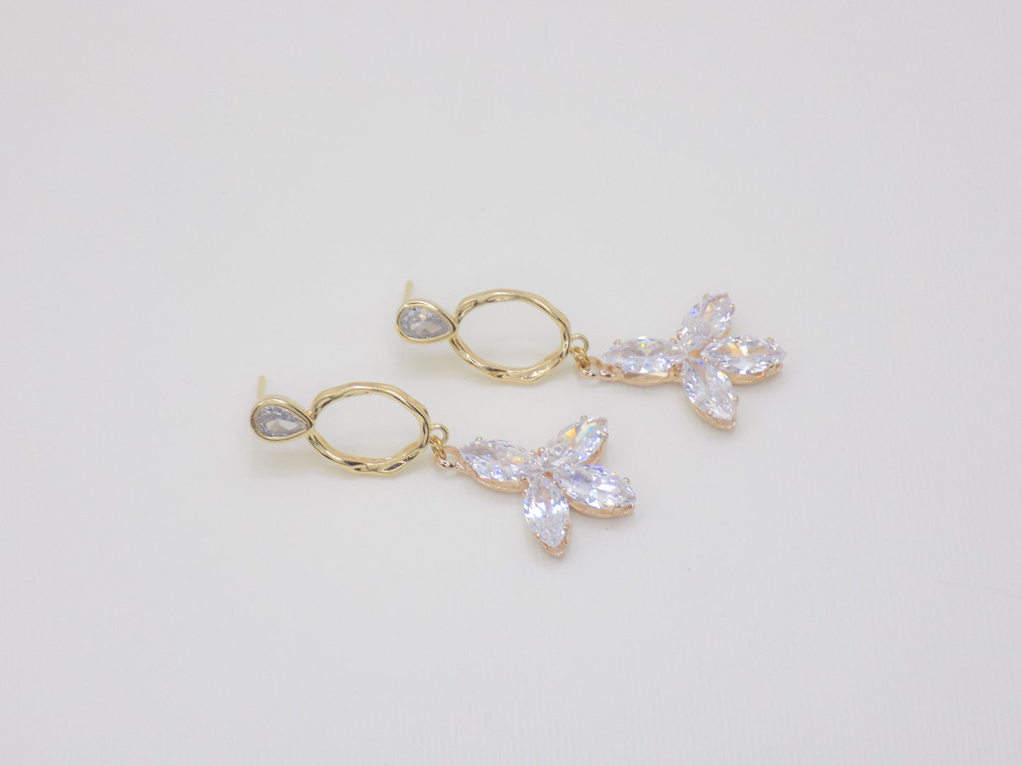 Aretes Bloom Zirconia